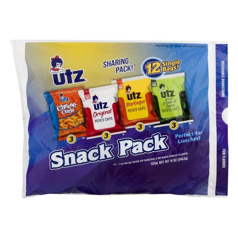 Utz Snack Pack, Assorted, Sharing Pack (12 each) from Kroger Instacart