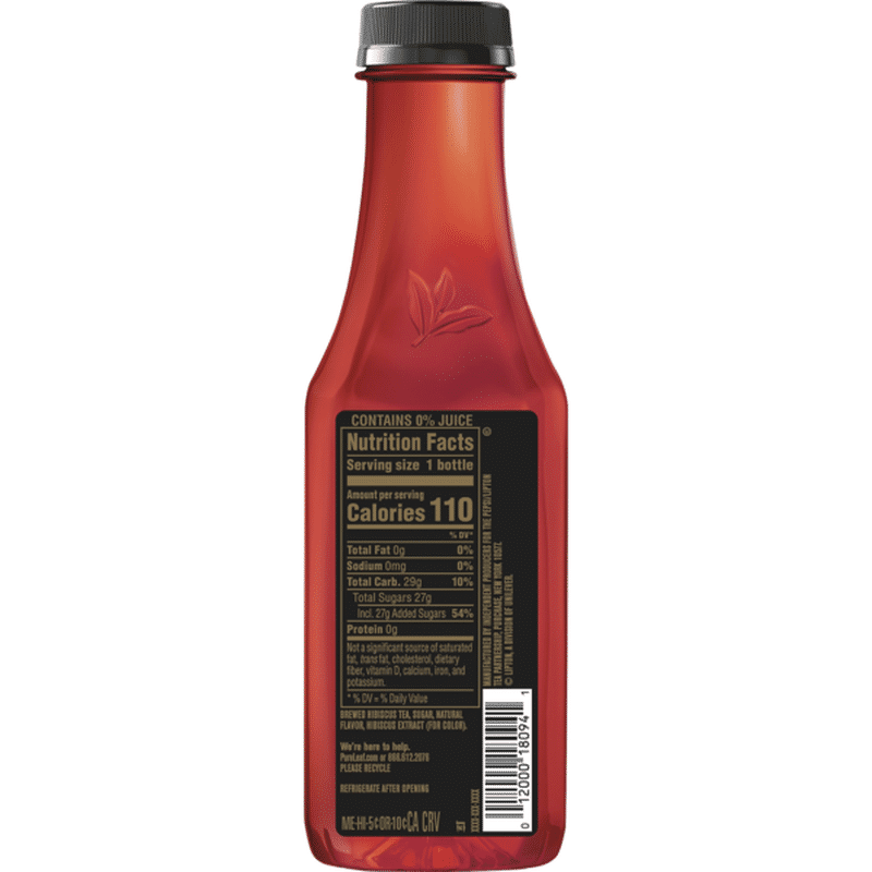 Pure Leaf Cherry Hibiscus Invalid Value (18.5 fl oz) Delivery or Pickup