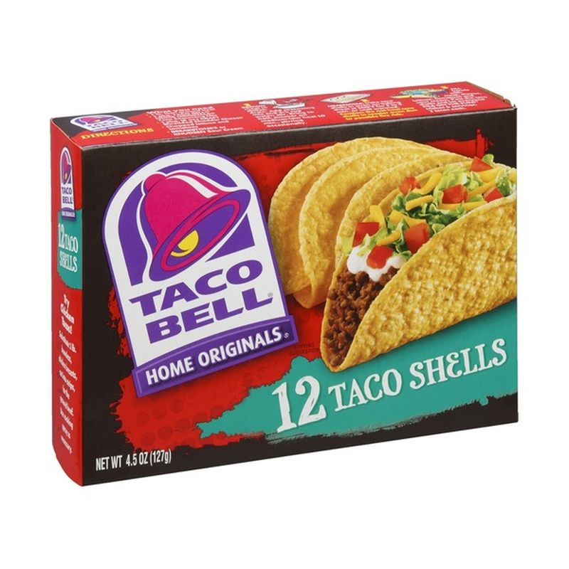 Taco Bell Home Originals Taco Shells 12 CT (4.5 oz) Instacart