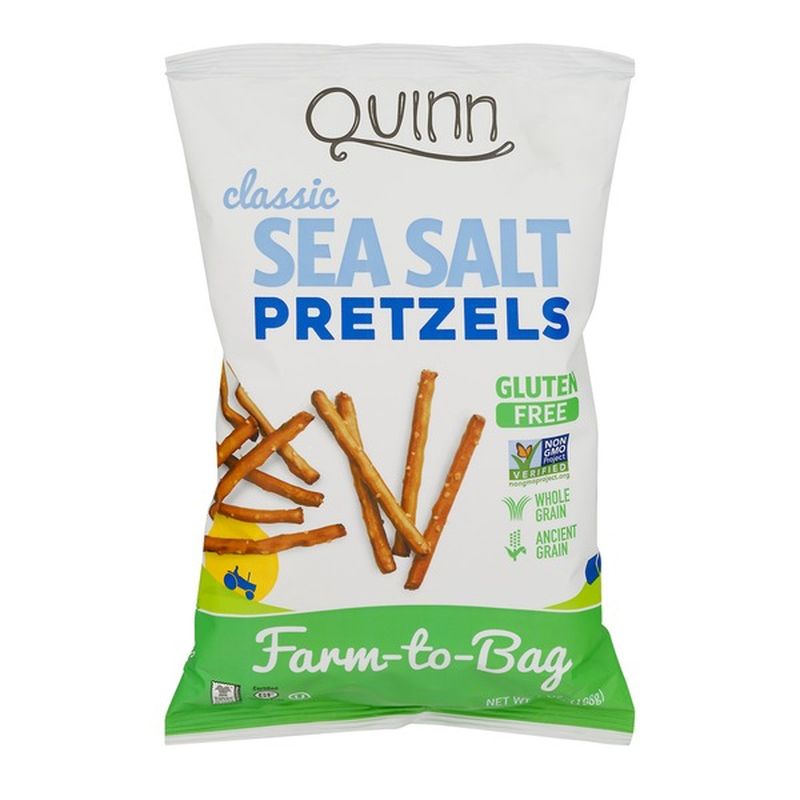 Quinn Pretzel Sticks, Sea Salt, Whole Grain (7 oz) Instacart