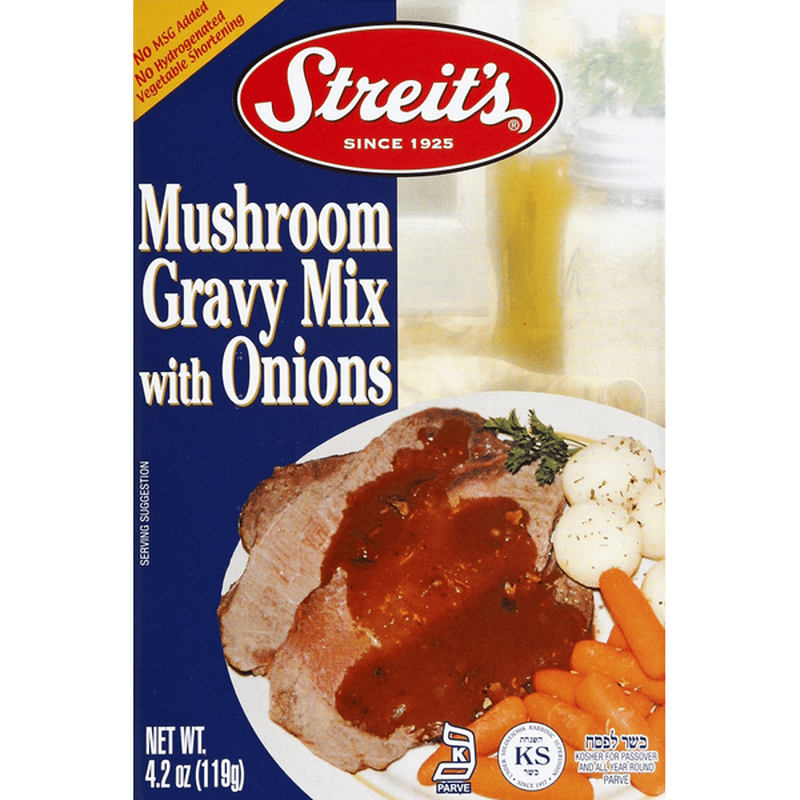 Streit's Gravy Mix, Mushroom, with Onions (4.2 oz) Instacart