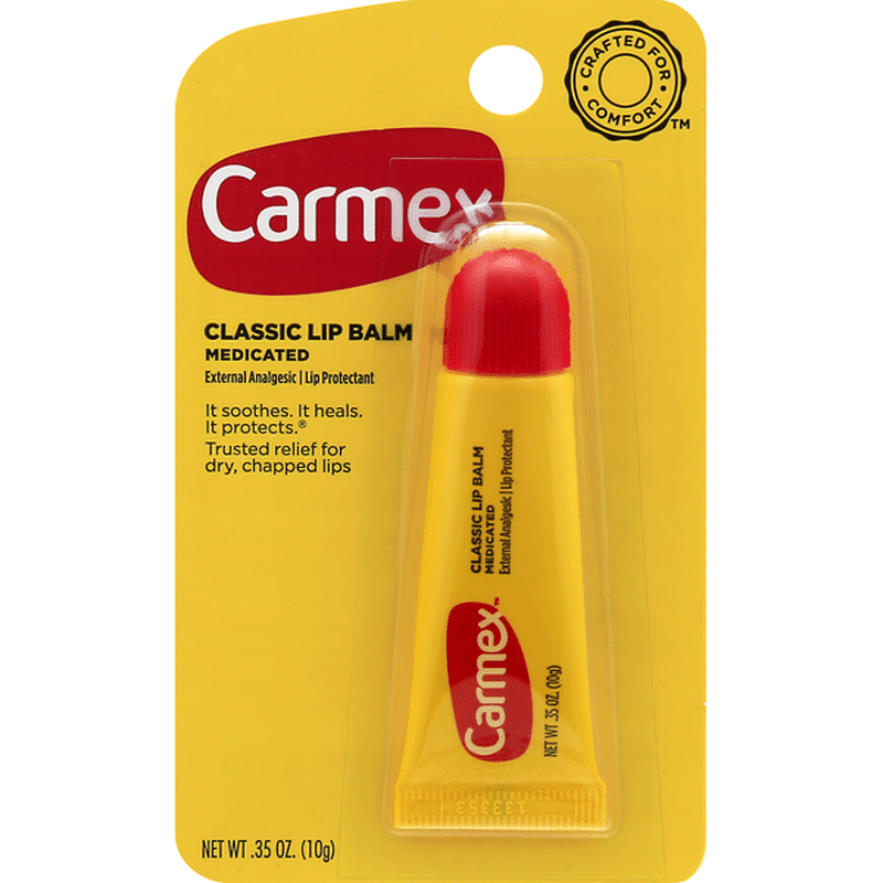 Carmex Lip Balm, Classic, Medicated (0.35 oz) from ShopRite Instacart