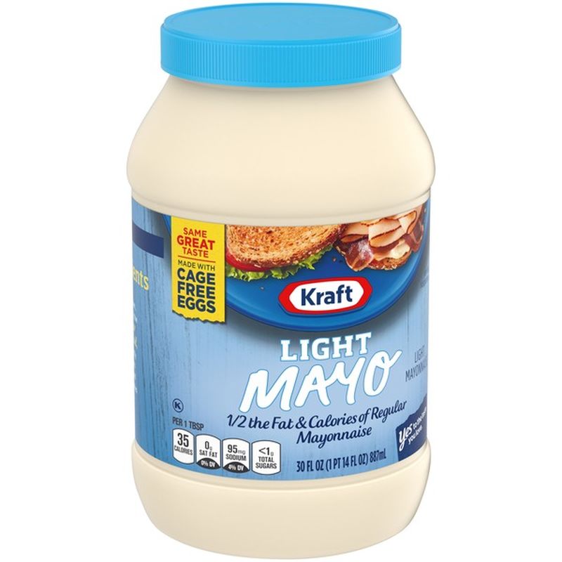 Kraft Light Mayo 30 Fl Oz Instacart