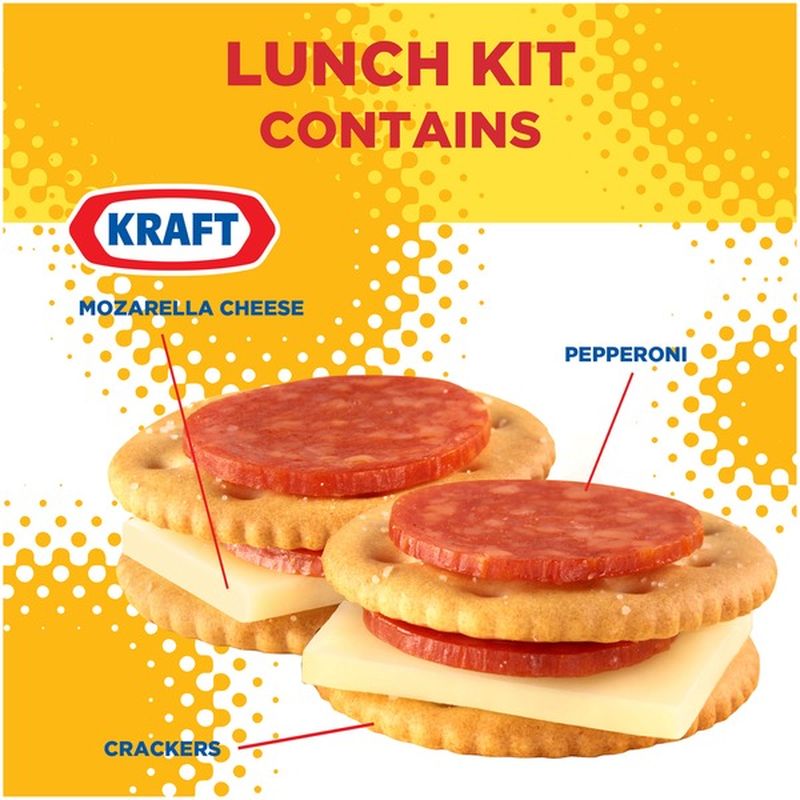 Oscar Mayer Lunchables Lunch Combinations Pepperoni & Mozzarella