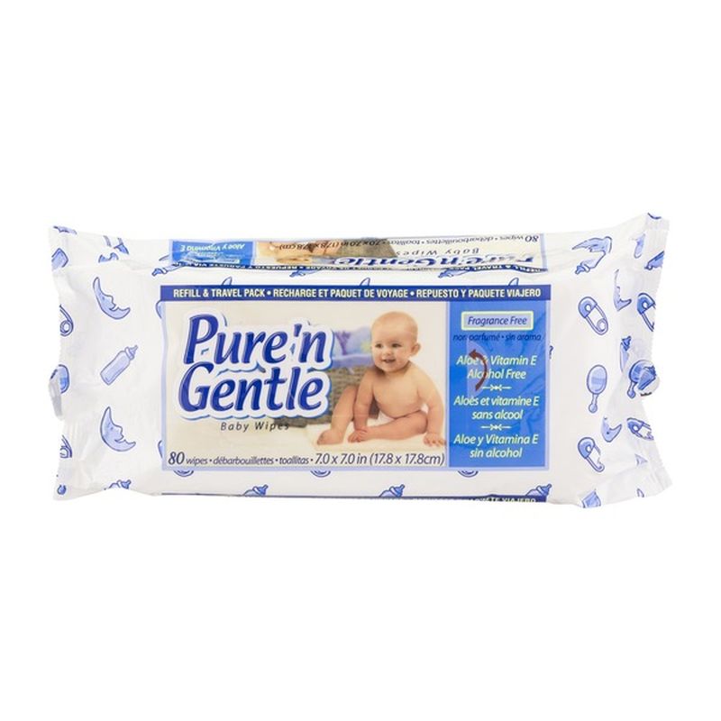 gentlest baby wipes