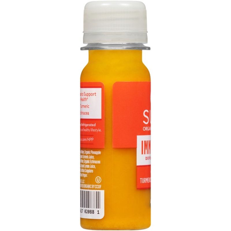 Suja Organic Immunity Defense Shot with Turmeric & Probiotics (2 fl oz