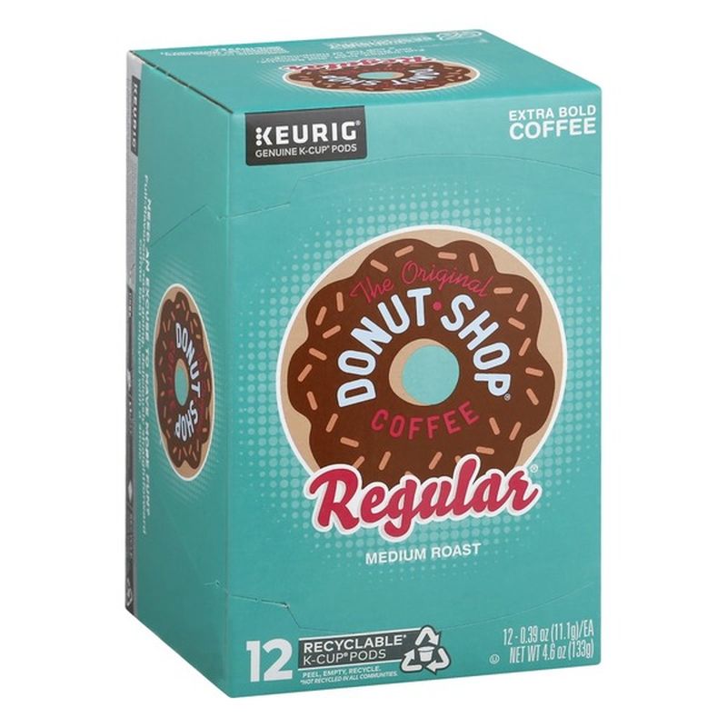 Keurig Dr Pepper Coffee, Extra Bold, Medium Roast, Regular, KCup Pods
