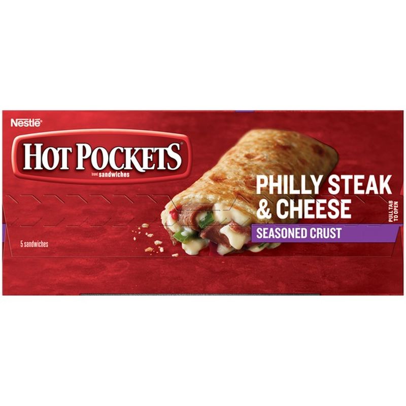 Hot Pockets Frozen Snack - Philly Steak & Cheese Frozen Sandwiches (22. ...