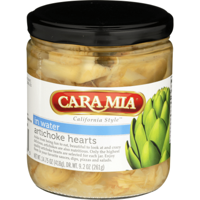 Cara Mia Artichoke Hearts, in Water