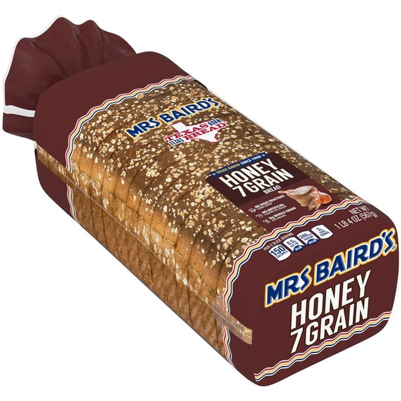 Mrs. Baird's Honey 7 Grain Bread (20 oz) Instacart