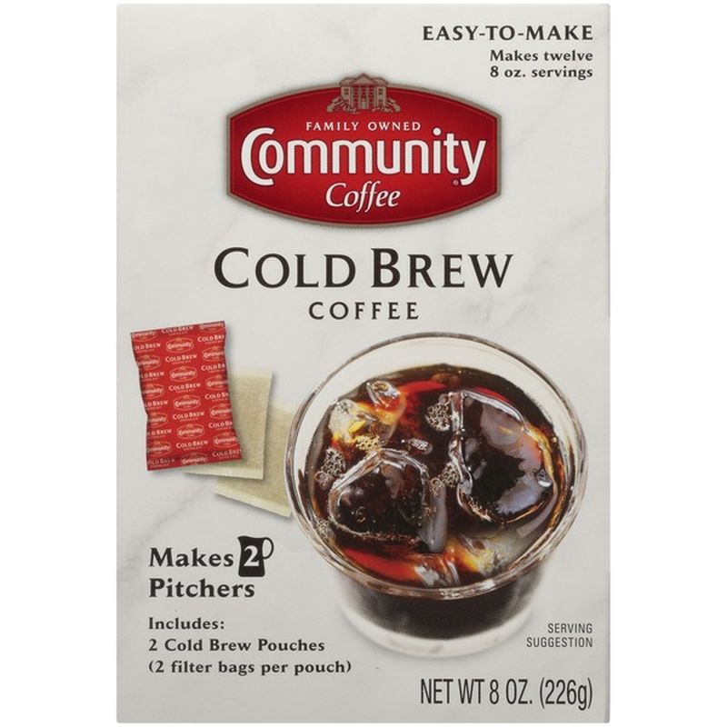 Community Coffee Cold Brew Coffee (8 oz) Instacart