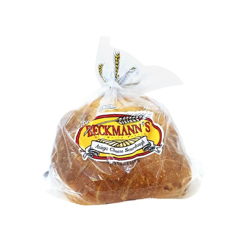 Beckmann's Bread, Asiago Cheese Sourdough (16 oz) Instacart