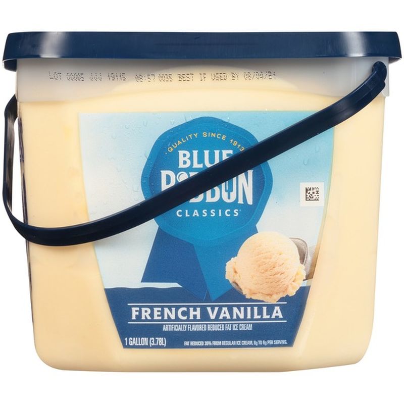 Blue Ribbon Classics French Vanilla Reduced Fat Ice Cream Pail (128 fl