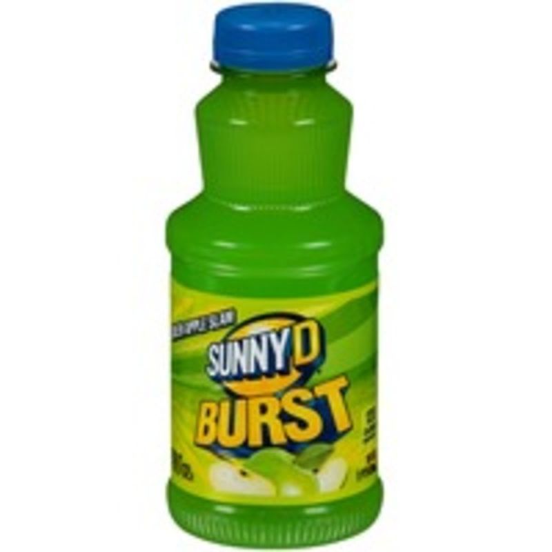 Sunny D Burst Green Apple Slam Citrus Punch (16 fl oz ...