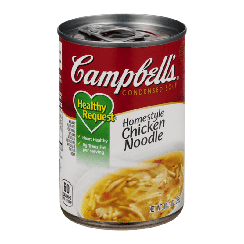 Campbell's® Healthy Request® Homestyle Chicken Noodle Soup (10.5 oz ...