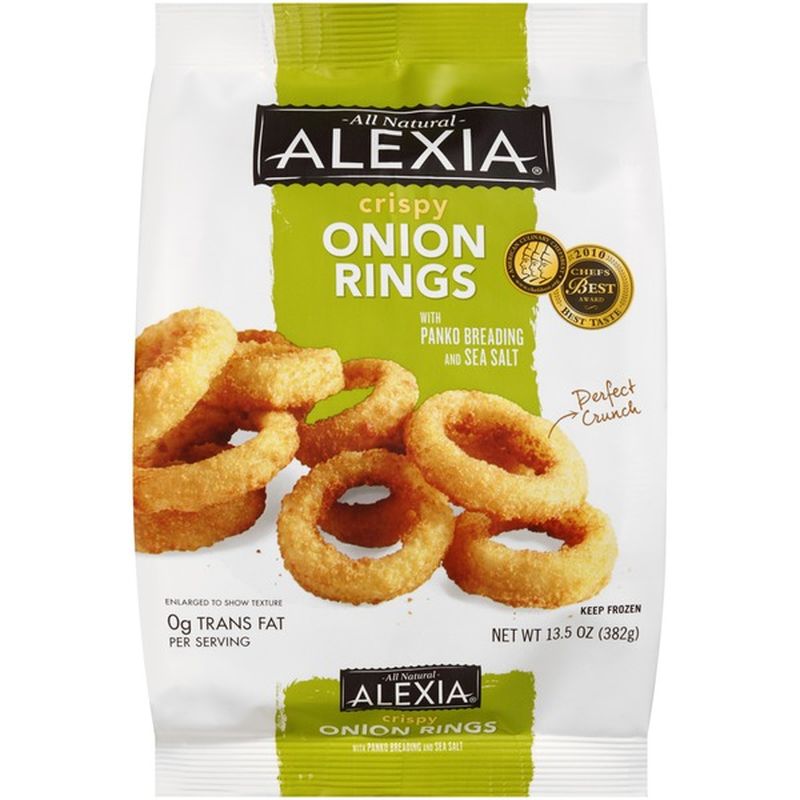 Alexia Onion Rings, with Panko Breading and Sea Salt, Crispy (13.5 oz