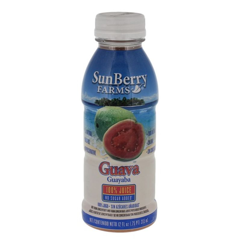 Sunberry Farms 100% Juice, Guava