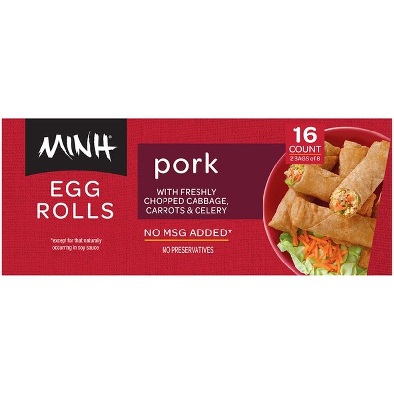 Minh Chicken Egg Rolls (8 ct) - Instacart