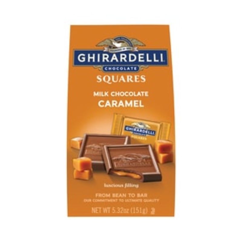 Ghirardelli Chocolate Milk Chocolate Squares with Caramel Filling (5.32