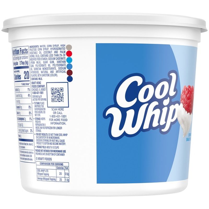 Cool Whip Lite Whipped Topping (16 oz) Delivery or Pickup Near Me