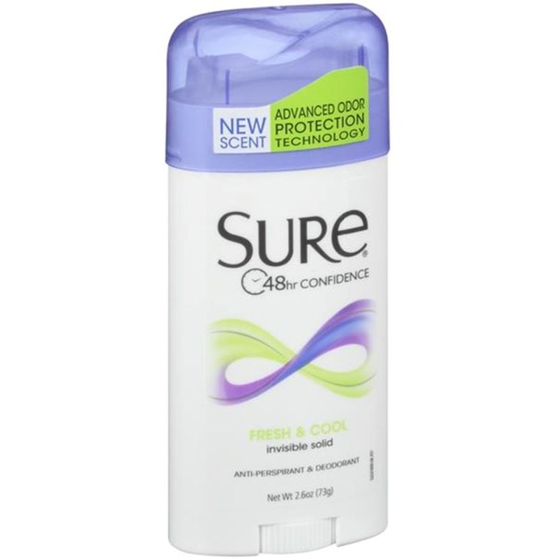 Sure Original Solid Fresh And Cool Anti Perspirant And Deodorant 27 Oz