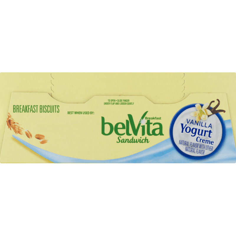 BelVita belVita Breakfast Sandwich Vanilla Yogurt Creme (8.8 oz