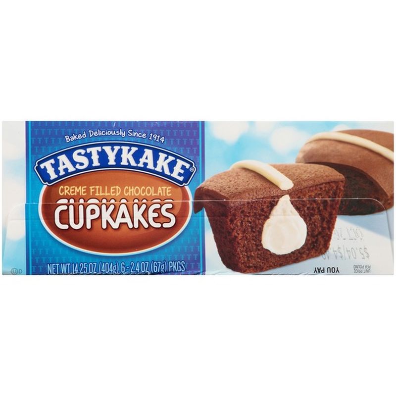Tastykake Creme Filled Chocolate Cupcakes (2.4 oz) Instacart Tastykake Creme Filled Chocolate Cupcakes (2.4 oz) Instacart