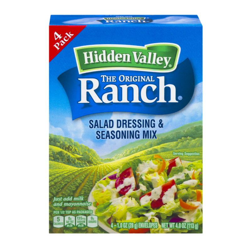 Hidden Valley Seasoning and Dry Mix (4 oz) from Giant Food Stores ...