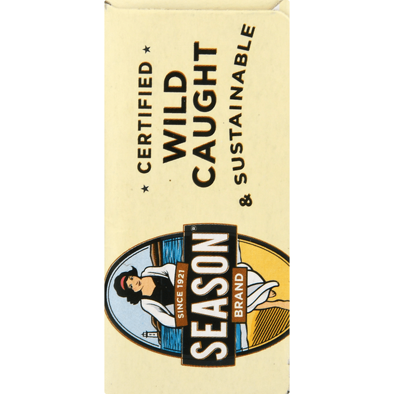 Season Sardines, Skinless & Boneless, in Pure Olive Oil (4.375 oz) from