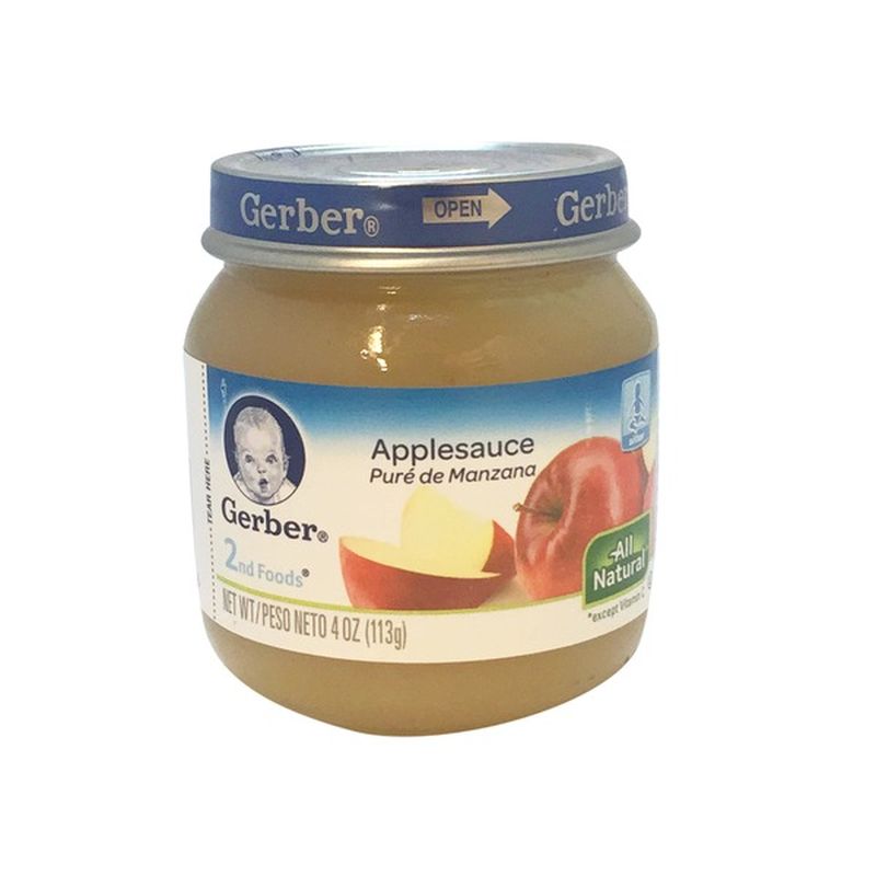 Gerber 2 Nd Foods Applesauce Baby Food (4 oz) Instacart
