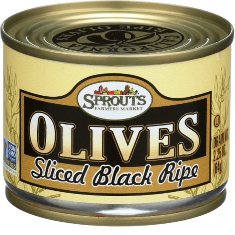 Sprouts Sliced Ripe Black Olives (2.25 oz) Instacart