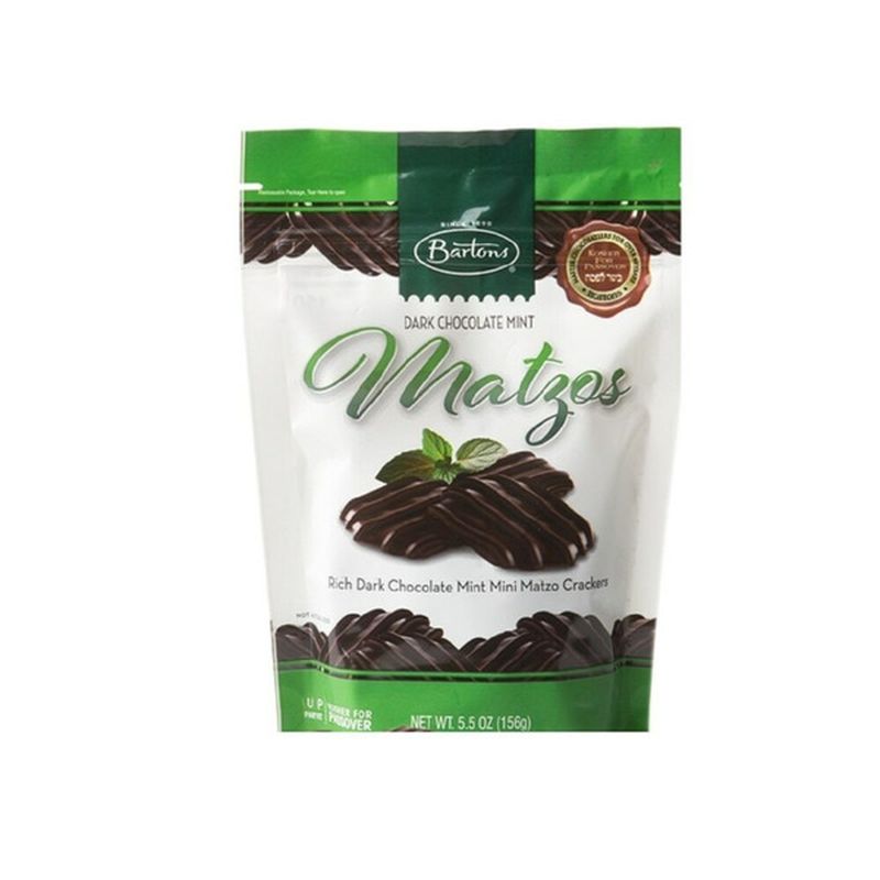 Barton's Dark Chocolate Mint Matzos
