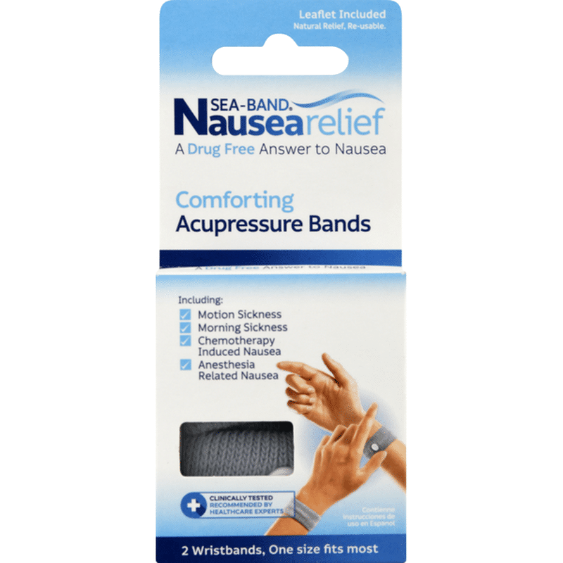 Sea Band Acupressure Wristbands for Nausea and Vomiting (each) from CVS