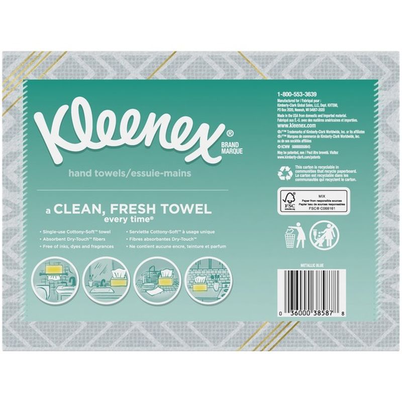 Kleenex Hand Towels, 6 Boxes (60 each) Instacart