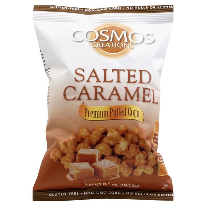 Cosmos Creations Salted Caramel Premium Puffed Corn (6.5 oz) Instacart