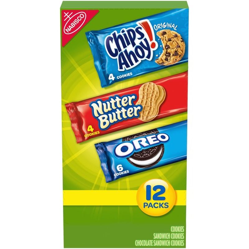 Nabisco Snack Pack Variety Cookies Mix (7.4 oz) - Instacart