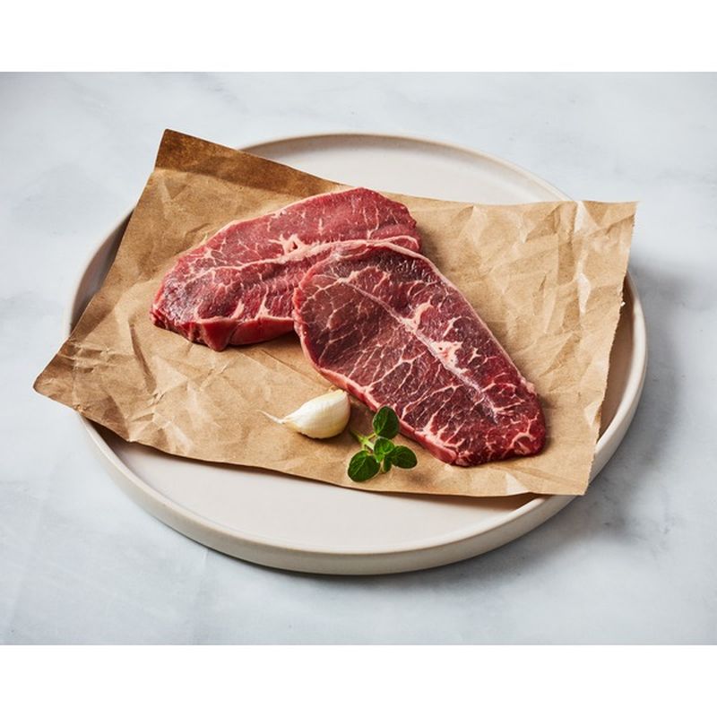 Boneless Choice Beef Chuck Blade Steak Per Lb Instacart 