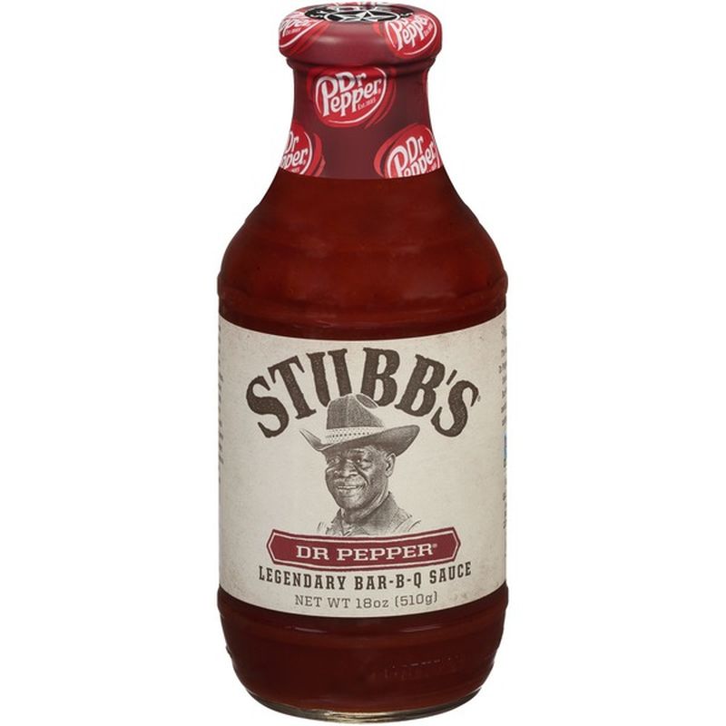 Stubb's® Dr Pepper Legendary BarBQ Sauce (18 oz) Instacart