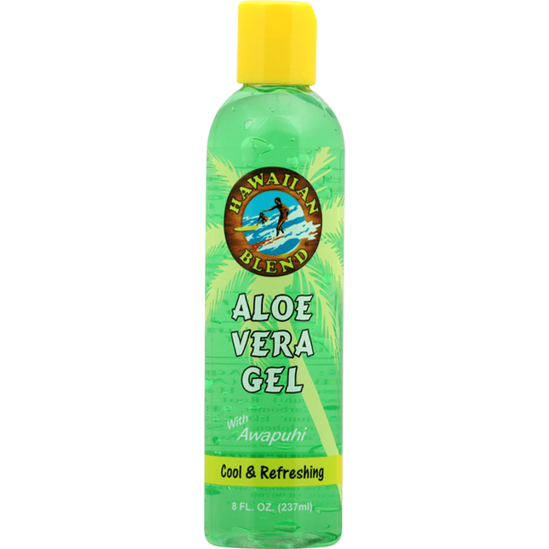 Hawaiian Blend Aloe Vera Gel, with Awapuhi, Cool & Refreshing (8 oz