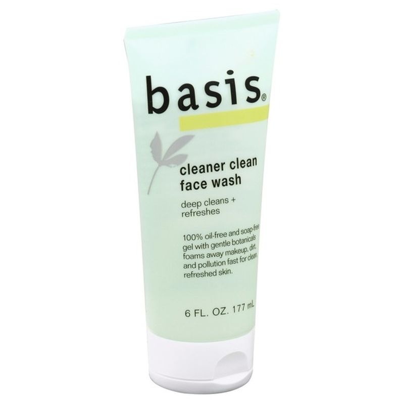 Basis Cleaner Clean Face Wash (6 fl oz) Instacart