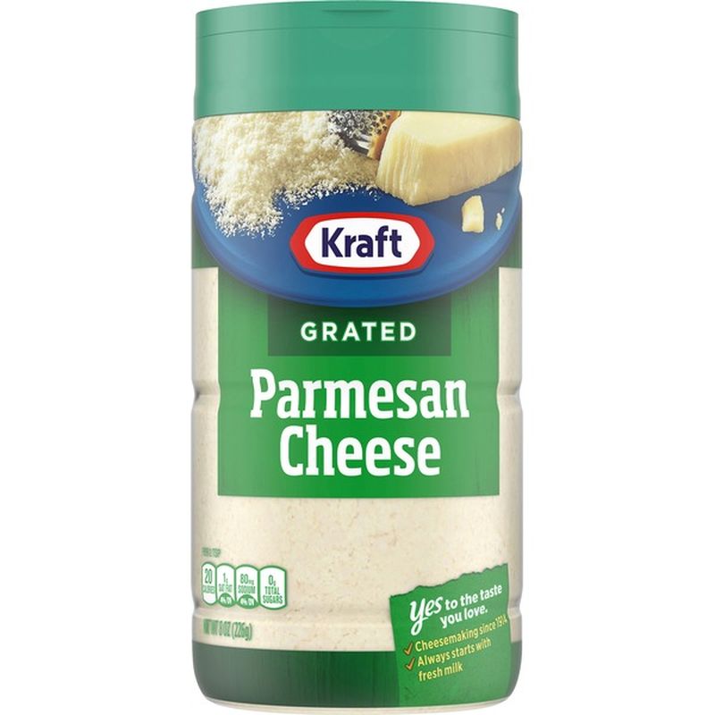 Kraft 100% Grated Parmesan Cheese