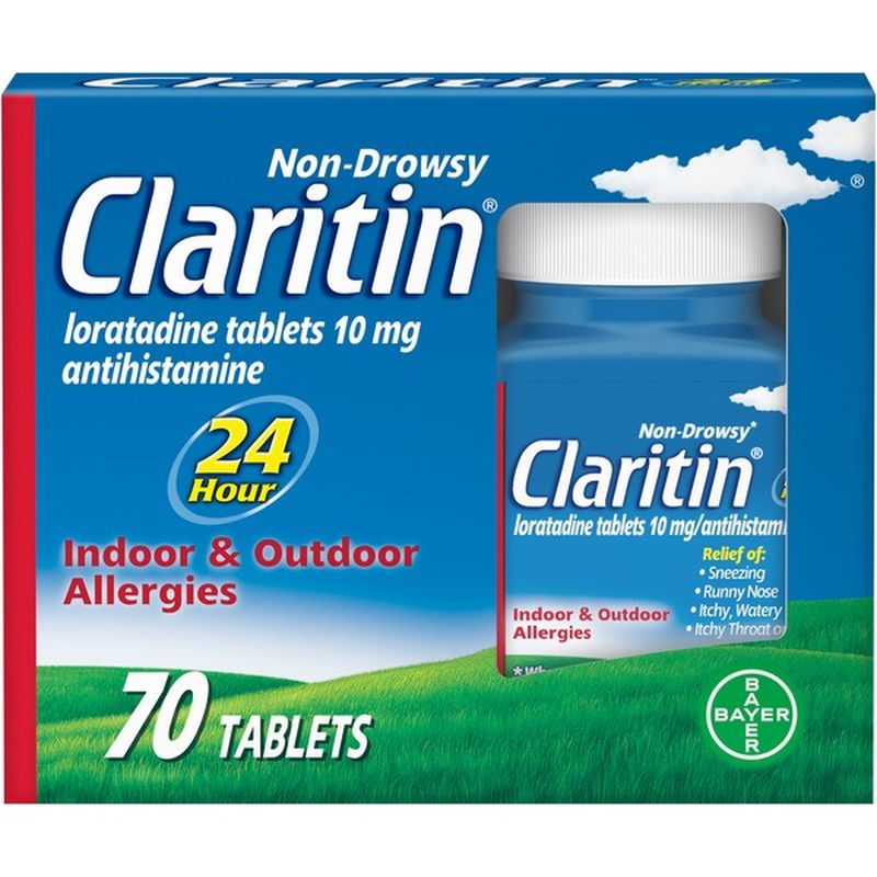 Can You Take Ibuprofen With Claritin 24 Hour Claritin 24 Hour Non Drowsy Allergy Tablets 70 Ct Instacart