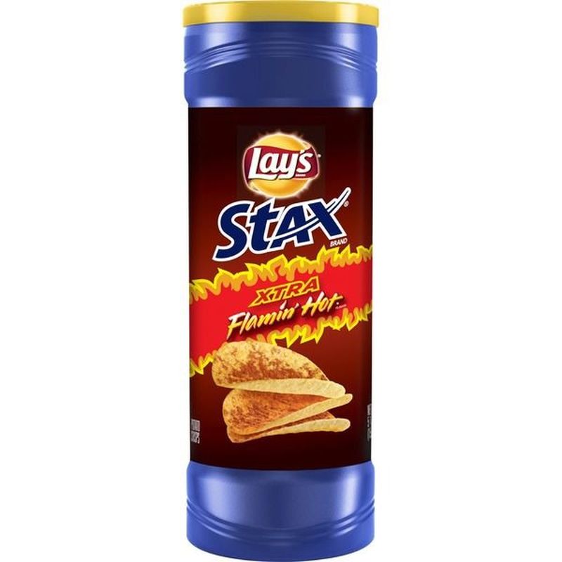 lays stax hot and spicy bbq
