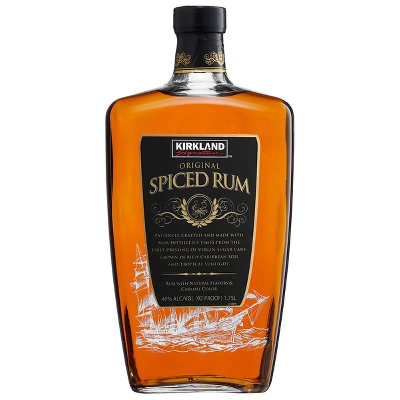 Kirkland Signature Spiced Rum Virgin Islands (1.75 L) Instacart