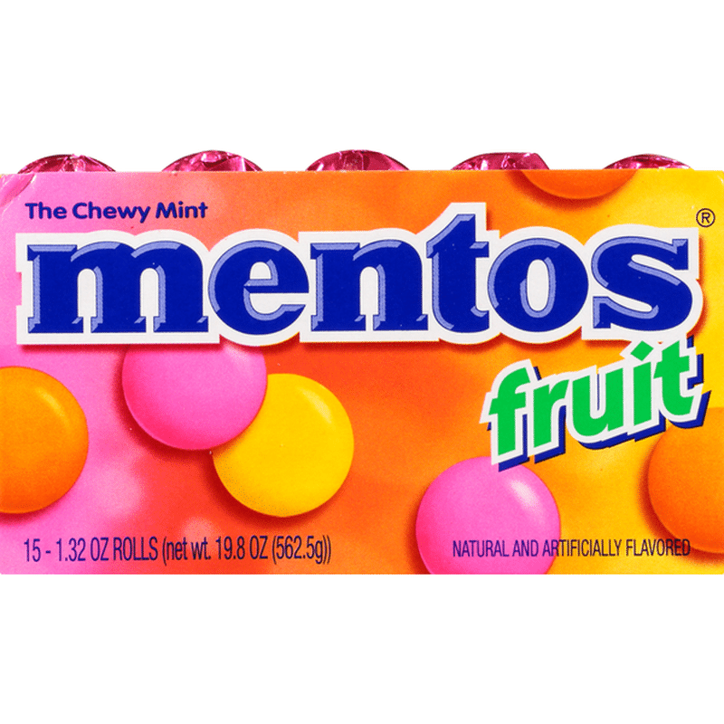 Mentos Mint, Chewy, Fruit (15 Each) From Smart & Final - Instacart