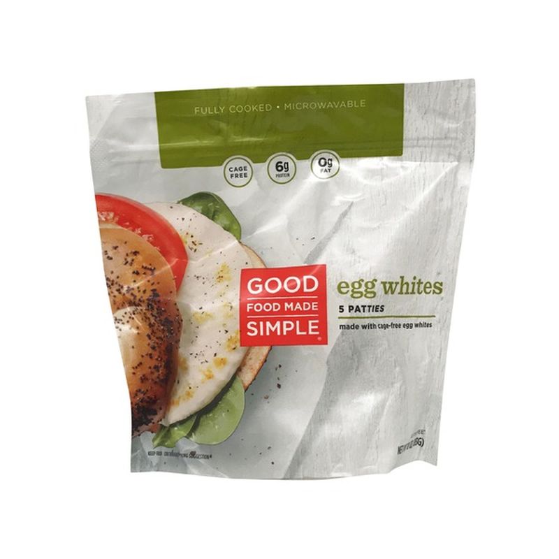 Good Foods Egg White Patties (5 each) Instacart