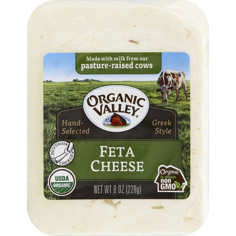 Organic Valley Greek Style Organic Feta Cheese Block 8 Oz Instacart 