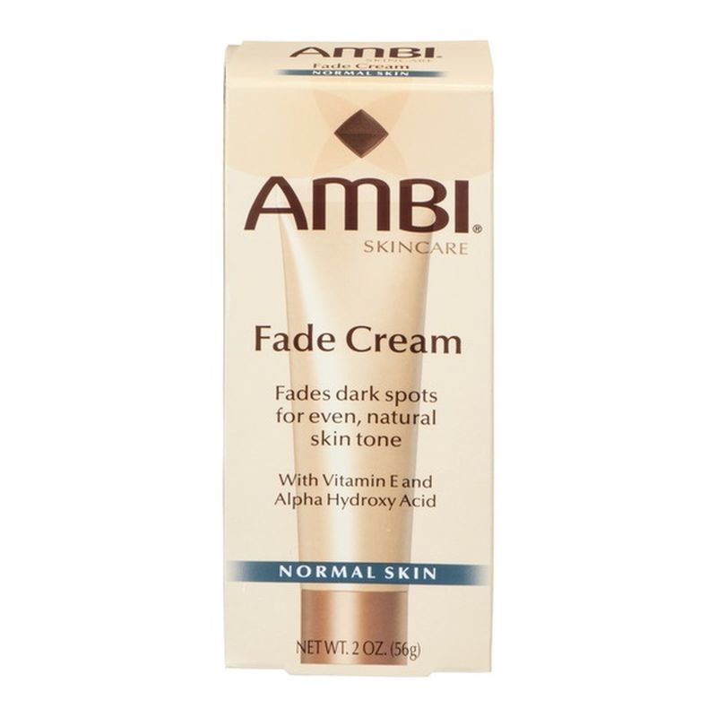 ambi skincare fade cream ingredients
