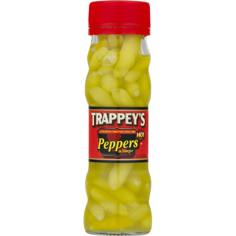 Trappey's Hot Peppers In Vinegar (4.5 fl oz) Instacart