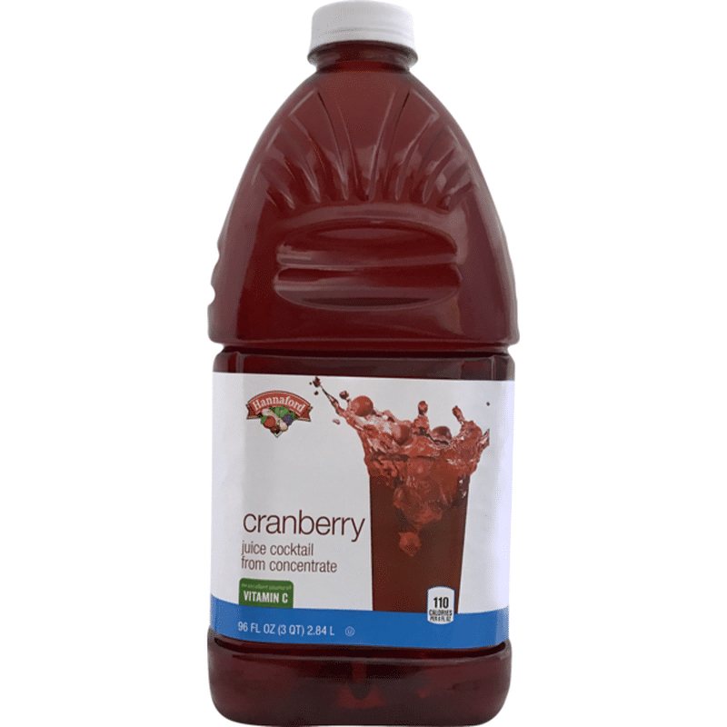Hannaford Cranberry Juice Cocktail (96 fl oz) Instacart